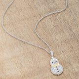 Holiday Snowman Necklace